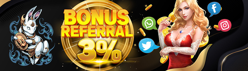 BONUS REFERAL 3%